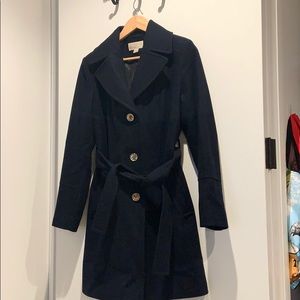 MICHAEL Michael Kors Gray Pea Coat